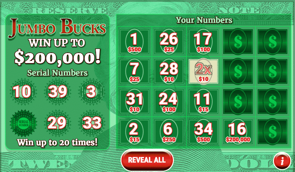 GA Lottery instant win 1 GA Lottery instant win 1