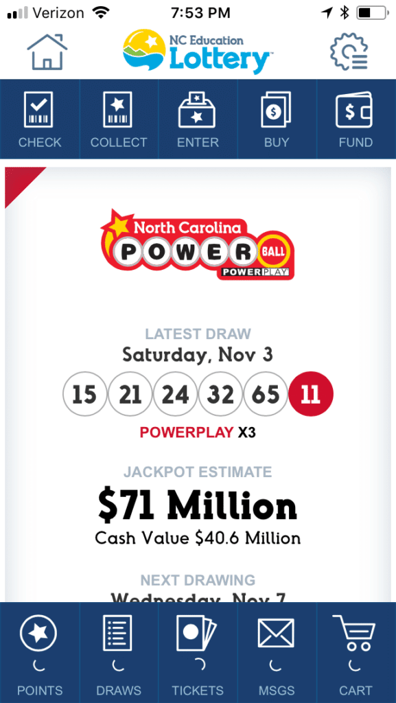 NC Lottery mobile 1 NC Lottery mobile 1