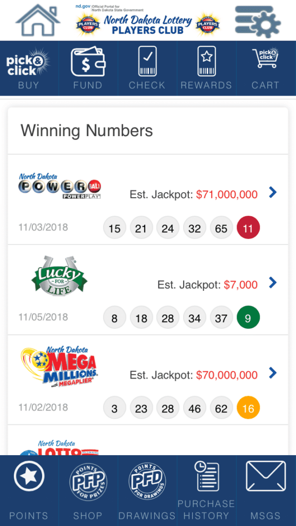 ND Lottery mobile 3 ND Lottery mobile 3