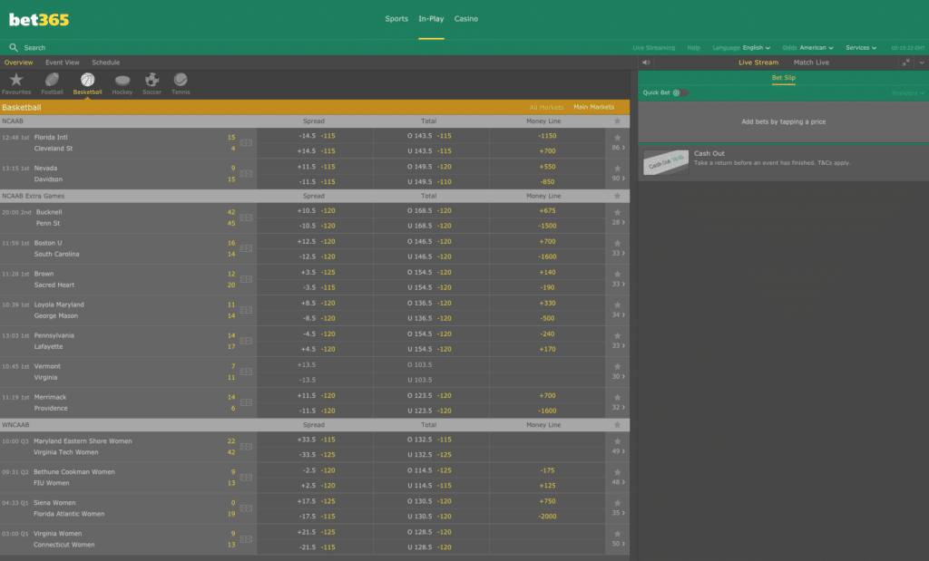 Bet365 sportsbook