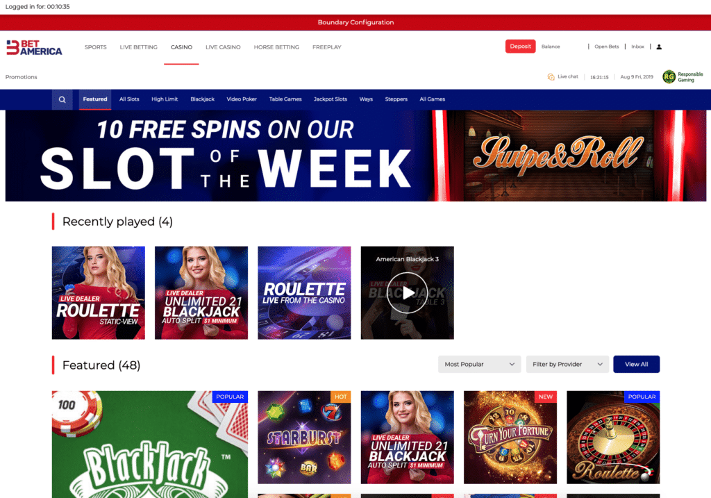 BetAmerica casino