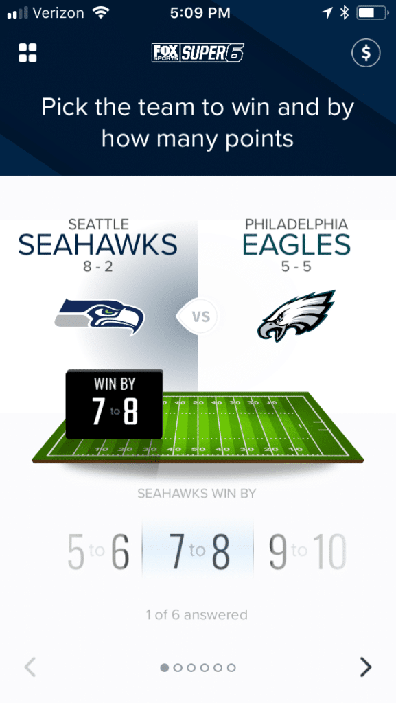 FOX Sports Super Six 2