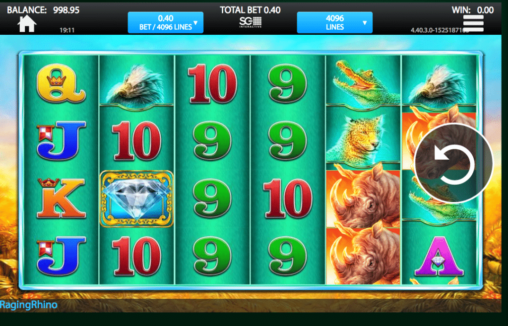 Harrahs Casino slots 1