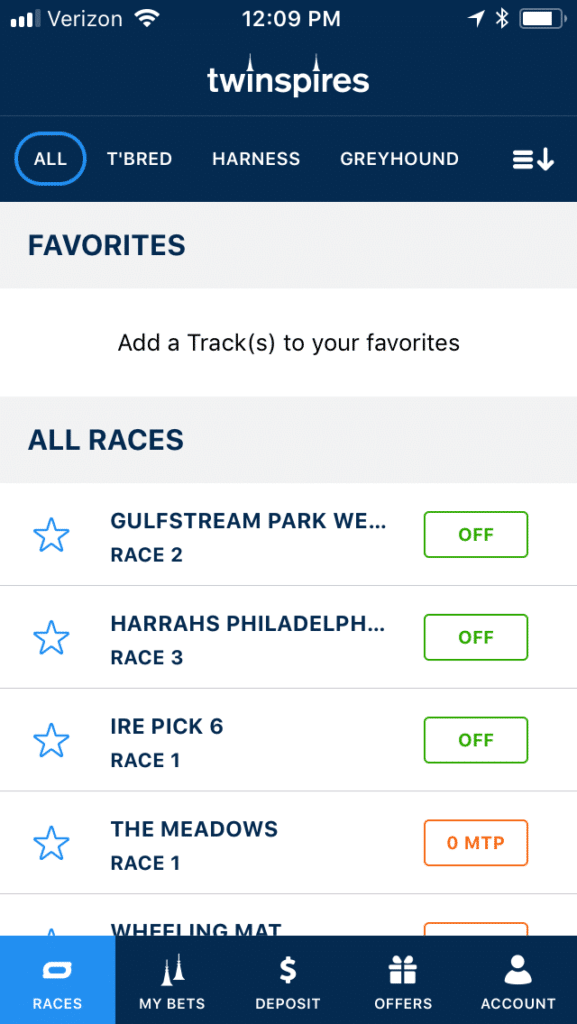 TwinSpires mobile 1