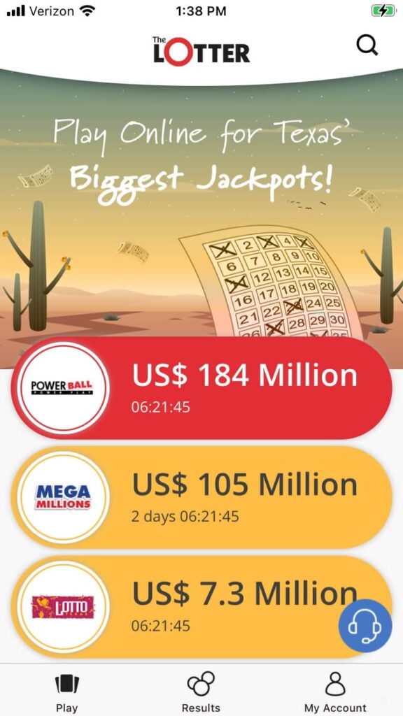 TheLotter Review Legal Lottery App In TX, MN, And OR