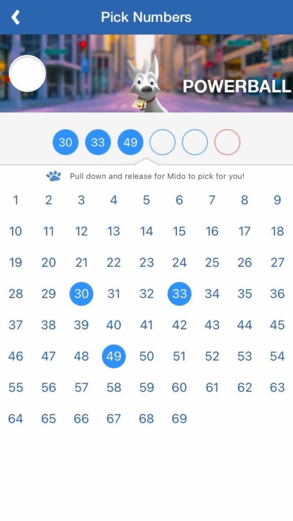 Mido Lotto app 2