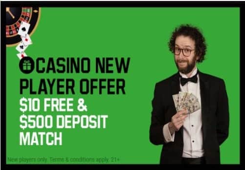10 free with cash at cage deposit 10 free with cash at cage deposit