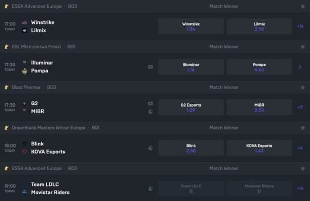 Best eSports bets Best eSports bets