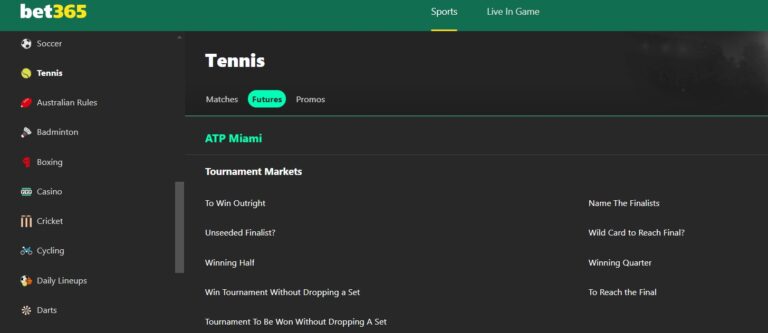 Bet365 tennis Bet365 tennis