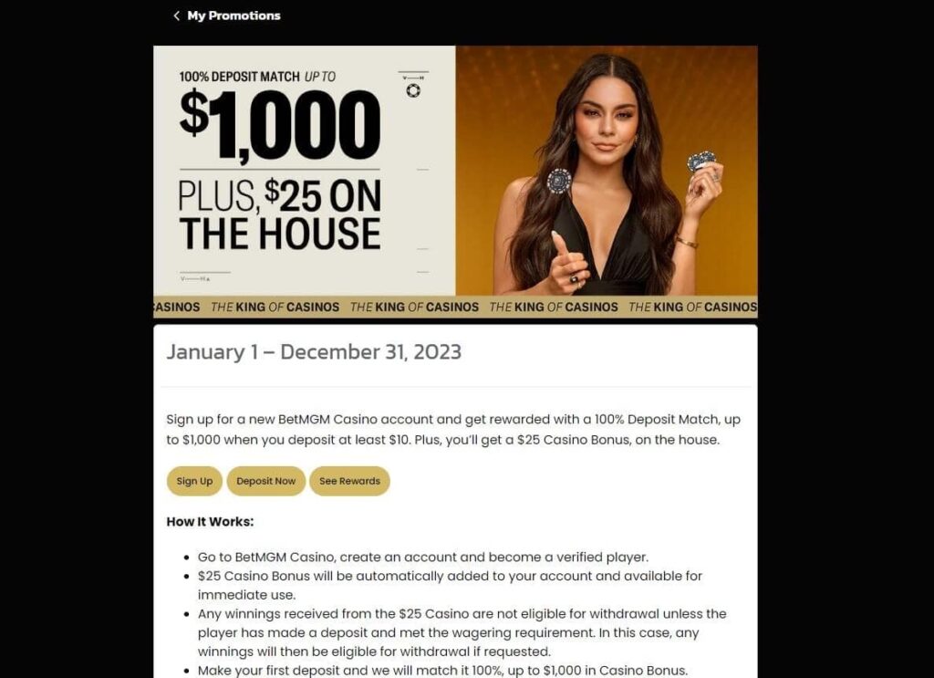 BetMGM Casino Freeplay BetMGM Casino Freeplay