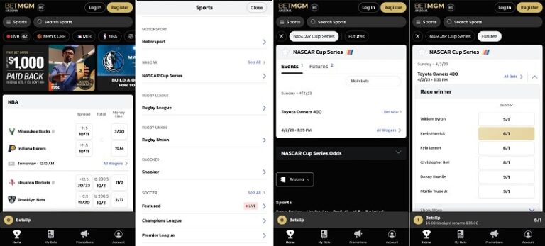 BetMGM NASCAR BetMGM NASCAR
