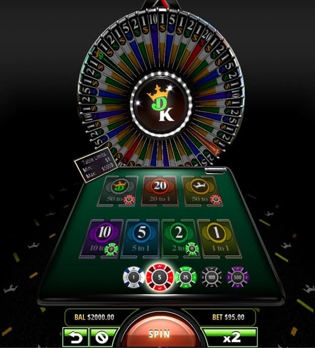 DraftKings Big Wheel Gameplay DraftKings Big Wheel Gameplay