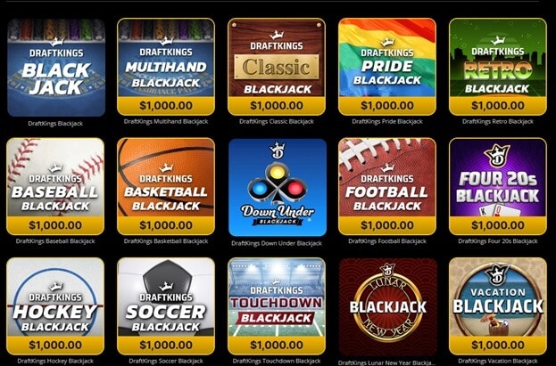 DraftKings Blackjack Games DraftKings Blackjack Games
