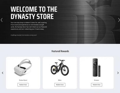 DraftKings Dynasty store DraftKings Dynasty store