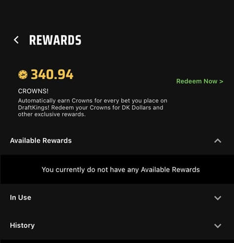 DraftKings rewards DraftKings rewards