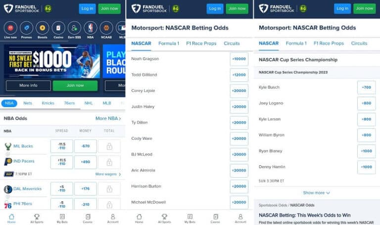 FanDuel Sportsbook NASCAR FanDuel Sportsbook NASCAR