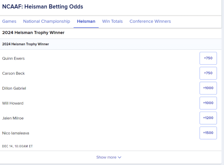 FanDuel Sportsbook college football FanDuel Sportsbook college football