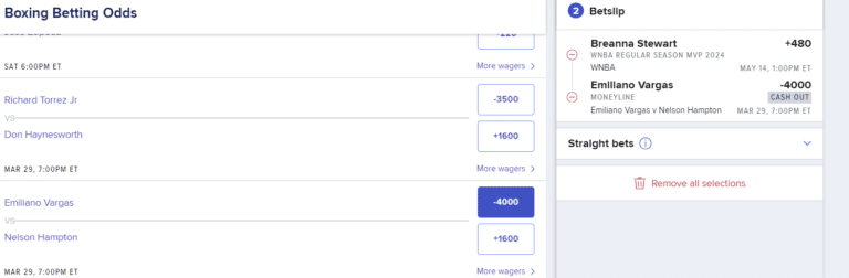 FanDuel boxing
