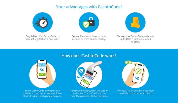 How cash to code casinos work How cash to code casinos work