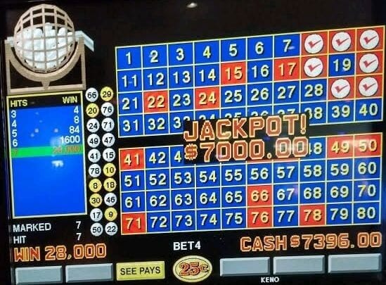 Jackpot Keno Games Jackpot Keno Games
