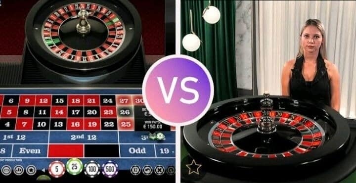 RNG vs Live Dealer RNG vs Live Dealer