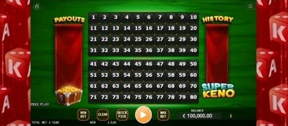 Real Money Keno Games Real Money Keno Games