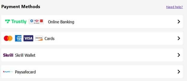 Skrill Casino deposit process Skrill Casino deposit process