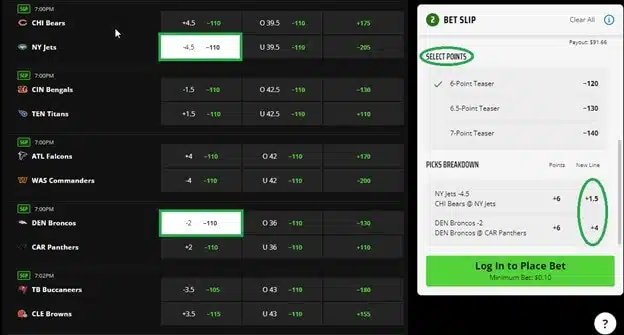 Teaser Bets 2nd Teaser Bets 2nd