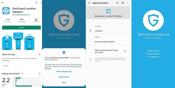 Troubleshooting GeoComply app Troubleshooting GeoComply app