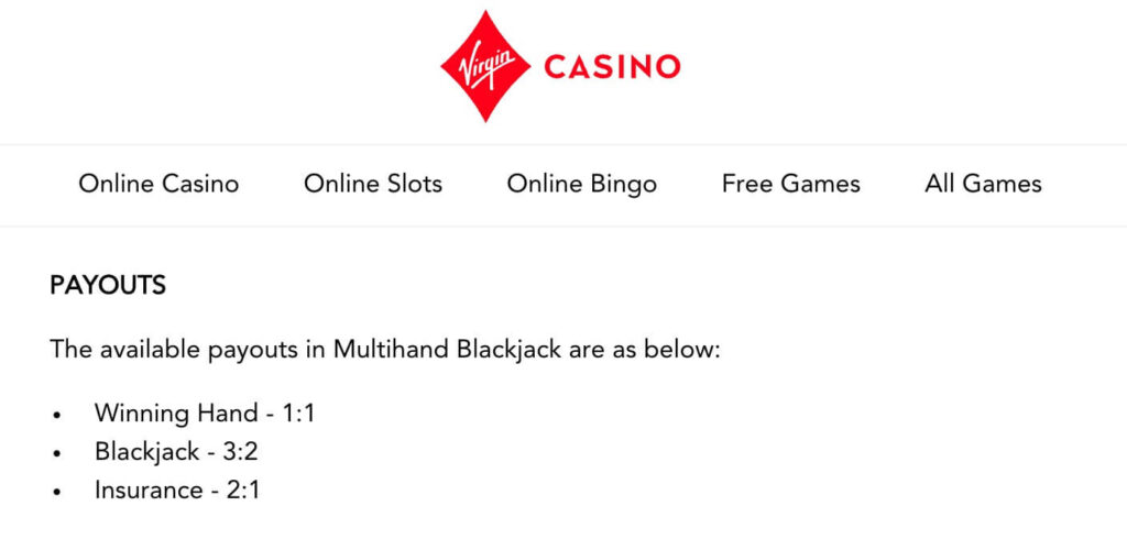 Virgin Casino Payout Virgin Casino Payout
