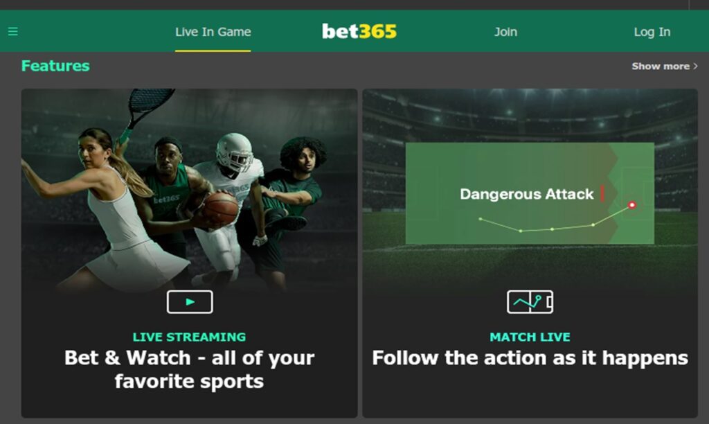 bet365 features bet365 features