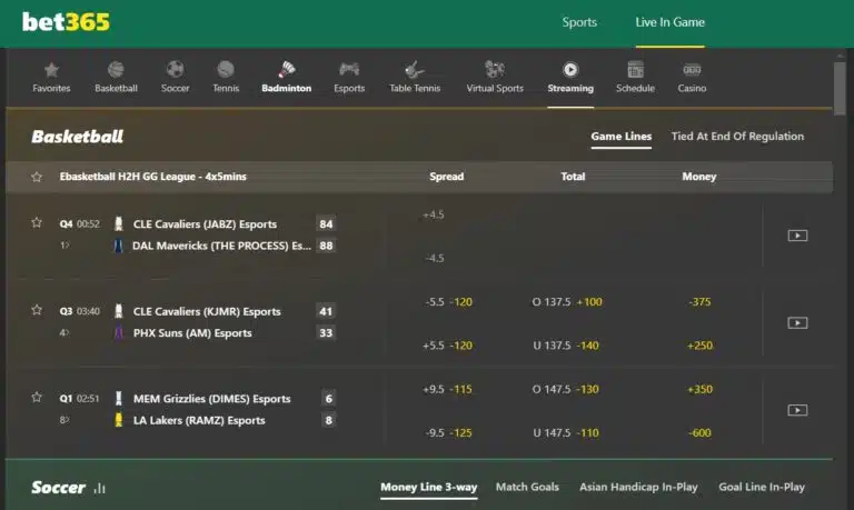 bet365 live betting