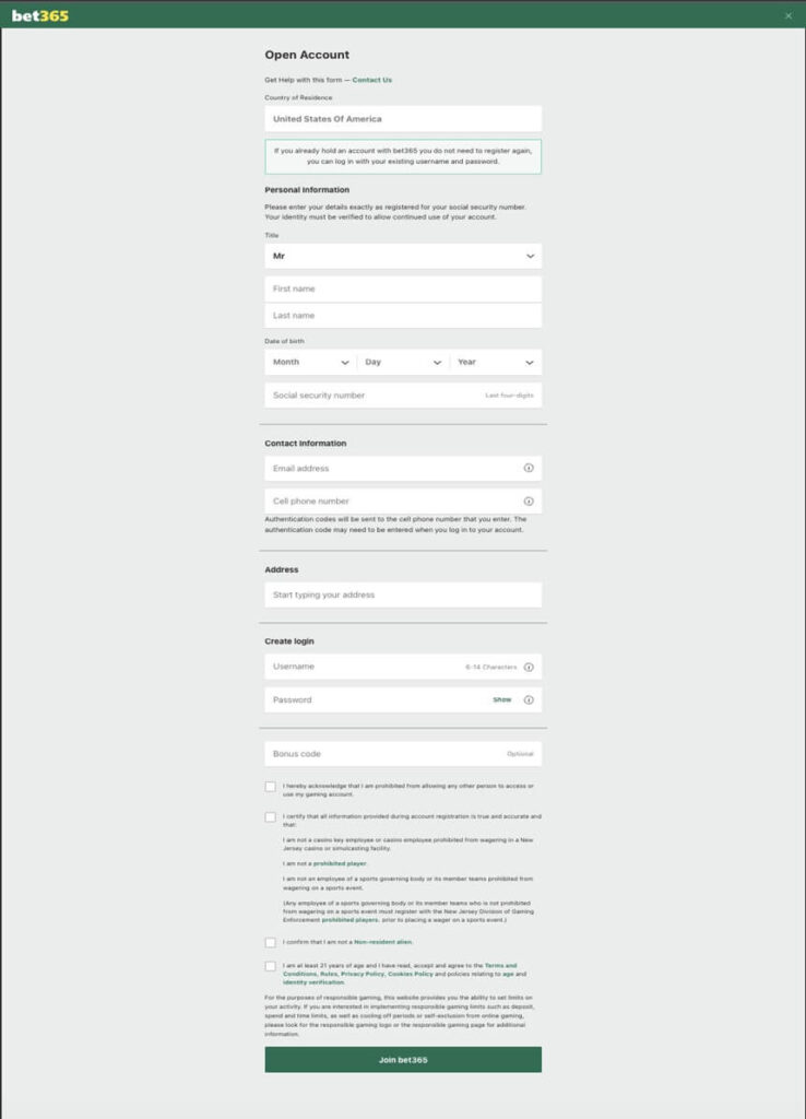 bet365 open account Bet365 Open Account