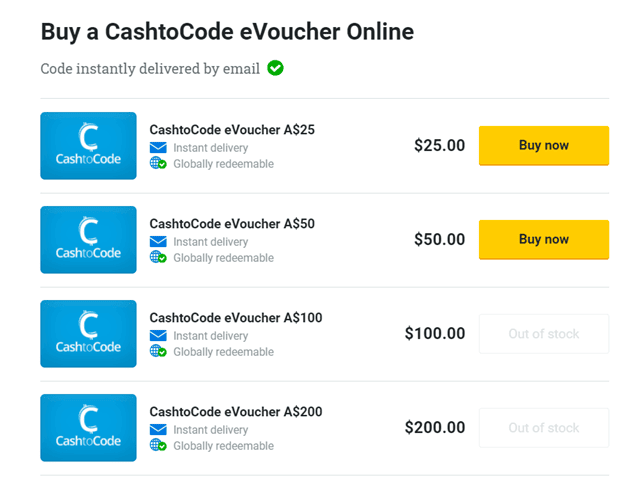 buy cashtocode vouchers buy cashtocode vouchers