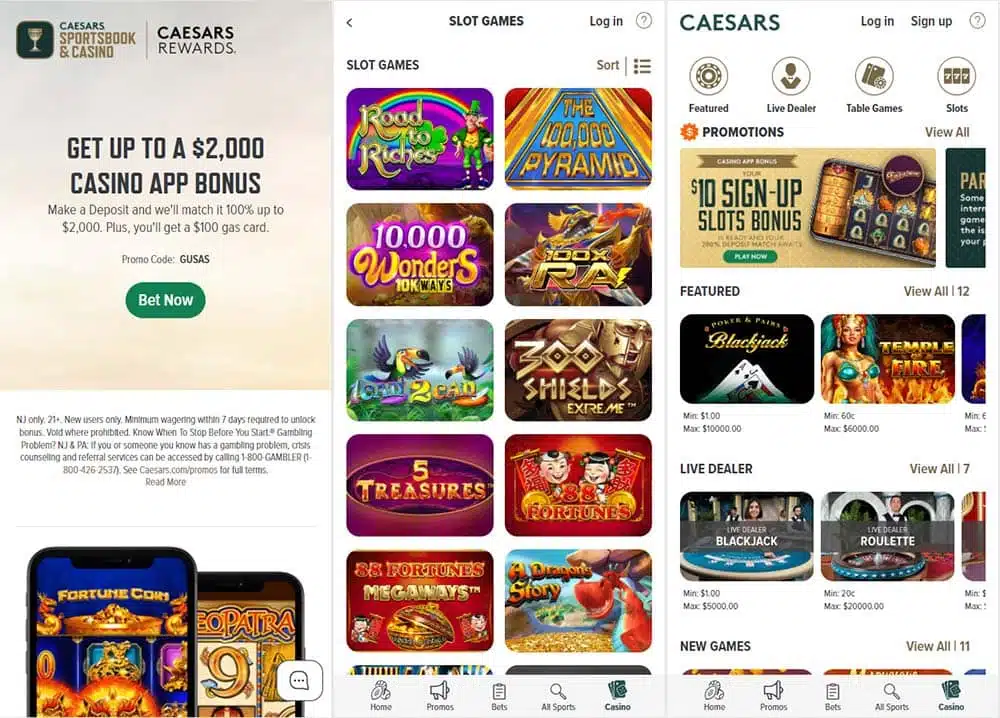 caesars casino app caesars casino app