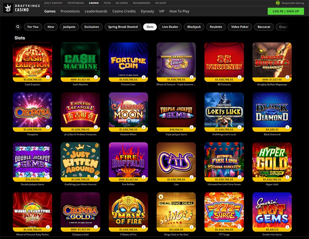 draftkings casino slots draftkings casino slots