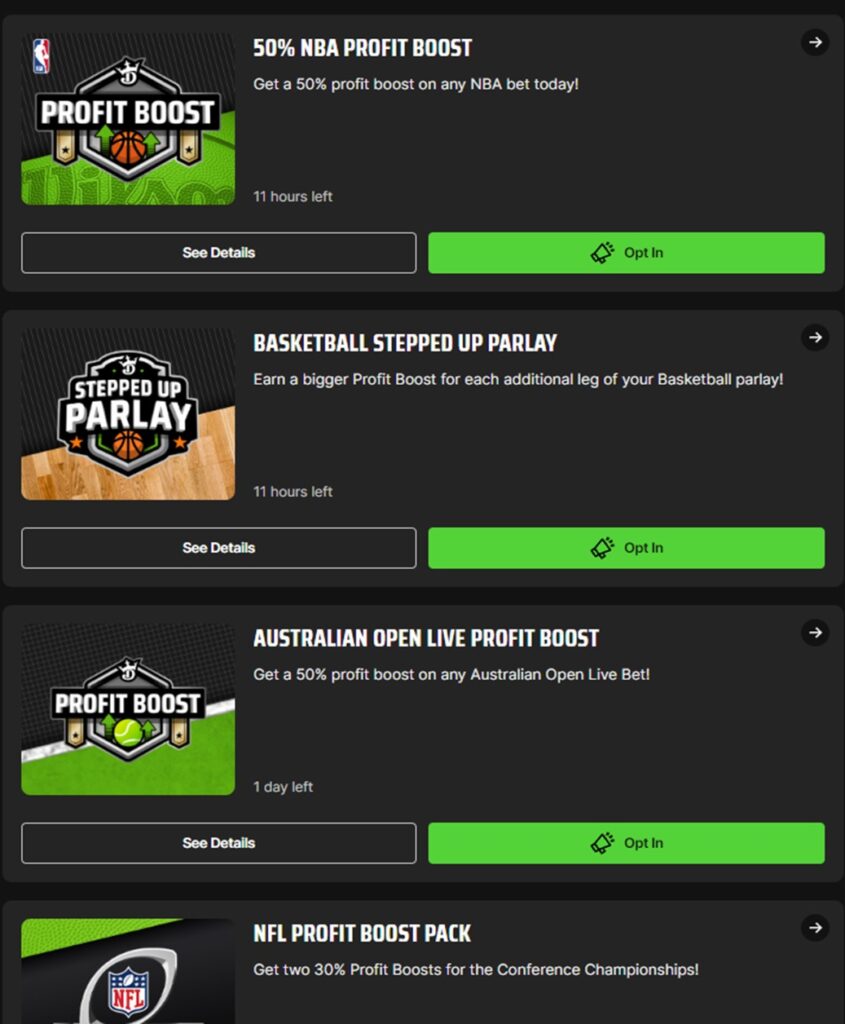 draftkings sport specific bonus draftkings sport specific bonus