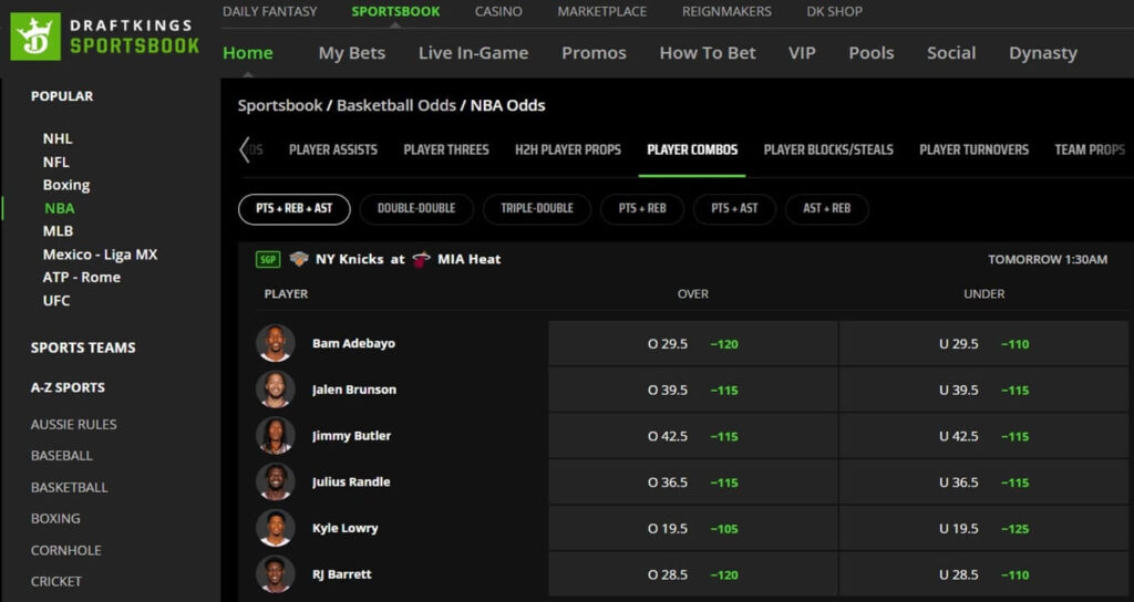 draftkings sportsbook bet types draftkings sportsbook bet types