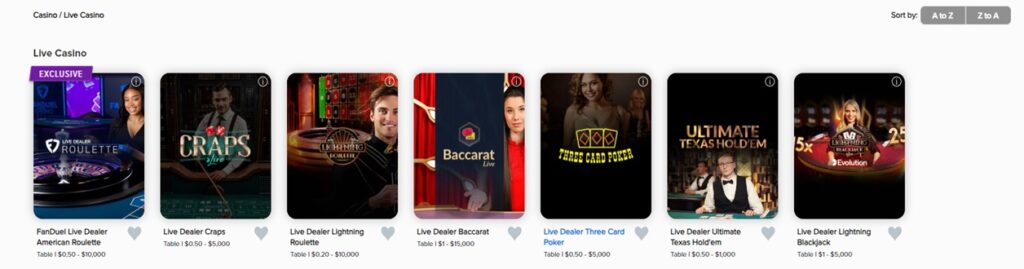 fanduel live casino fanduel live casino