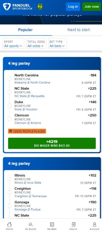 fanduel parlay betting app fanduel parlay betting app