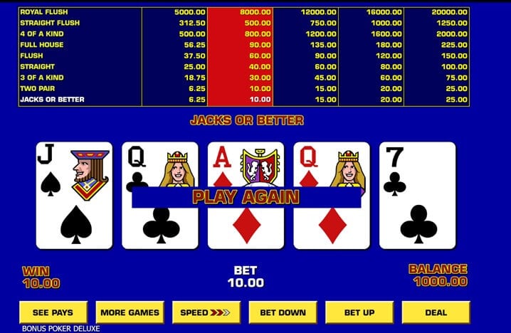 fanduel video poker rules fanduel video poker rules
