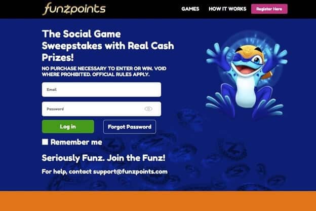 funzpoints homepage funzpoints homepage