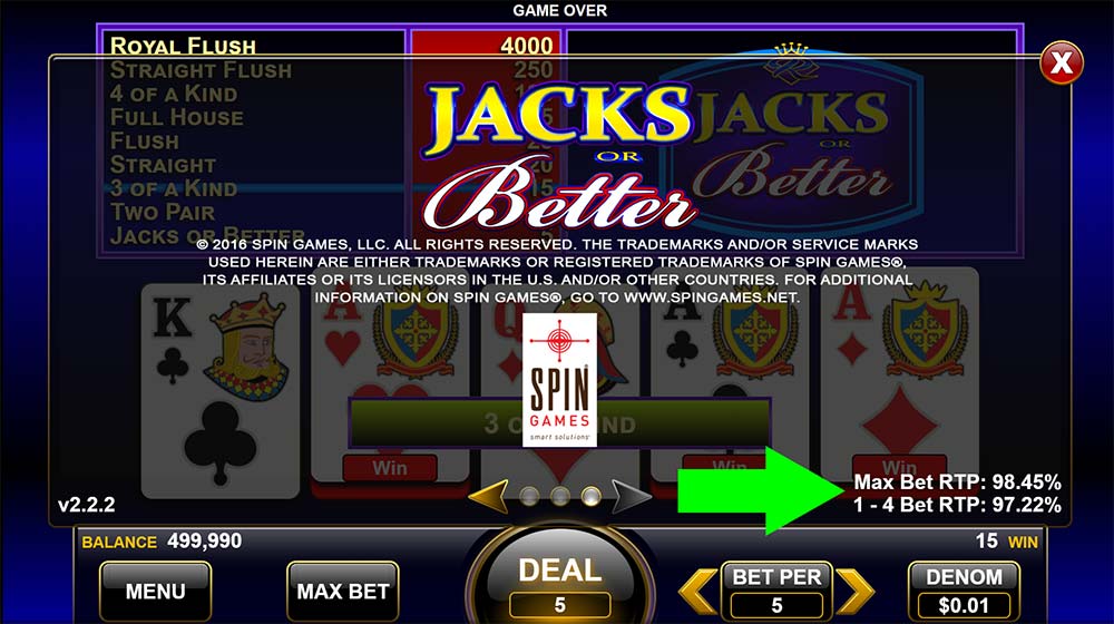 jacks or better video poker rtp jacks or better video poker rtp