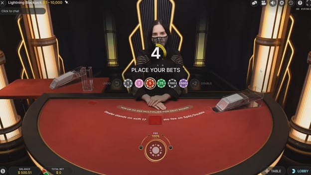 lightning blackjack place your bets lightning blackjack place your bets