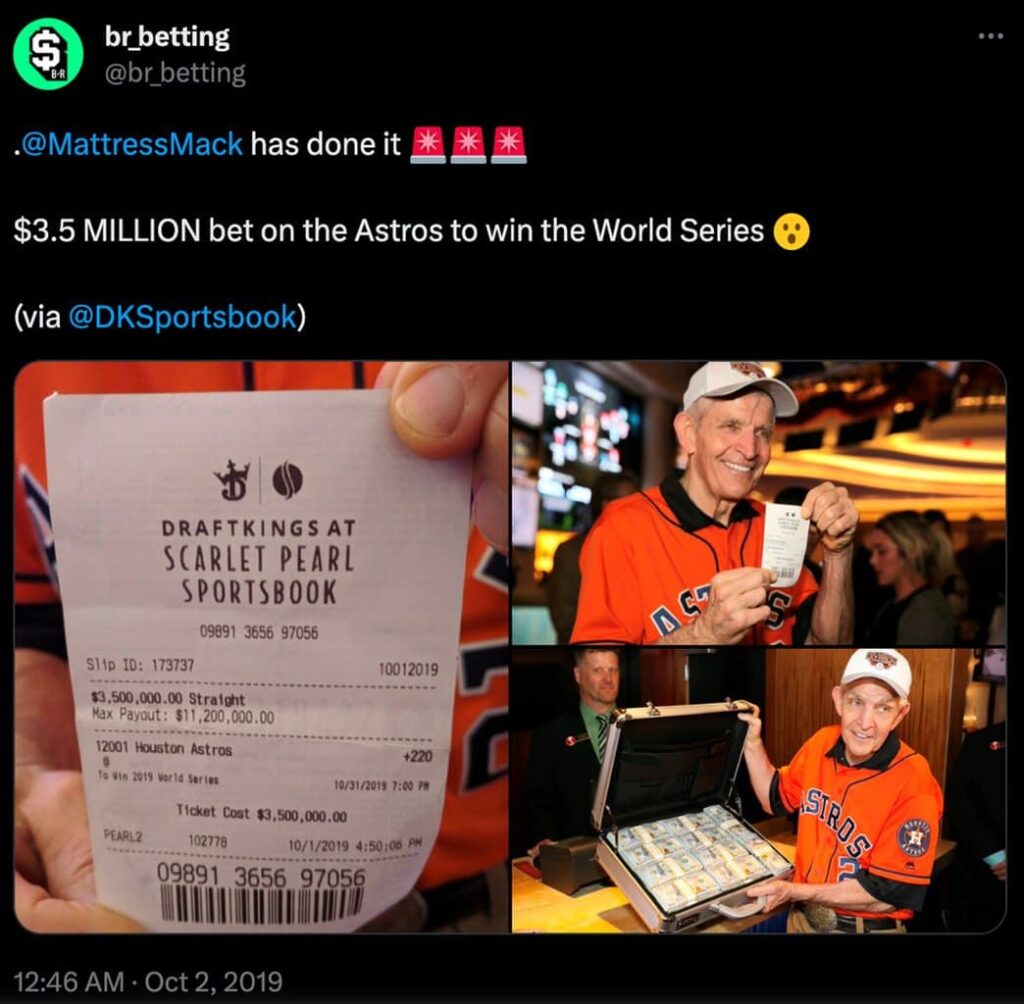mattress mack draftkings win mattress mack draftkings win