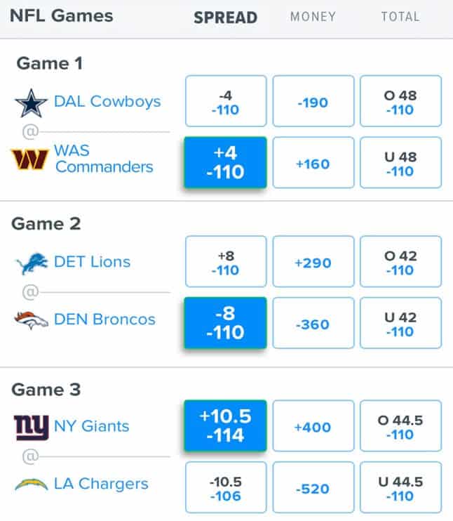 nfl games betting nfl games betting