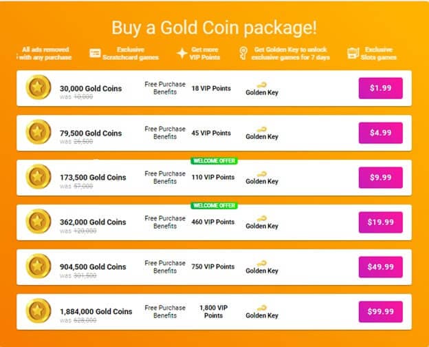 pulsz bingo gold coin packages pulsz bingo gold coin packages
