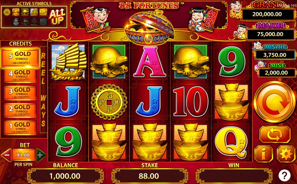 88 fortune slot base game 88 fortune slot base game