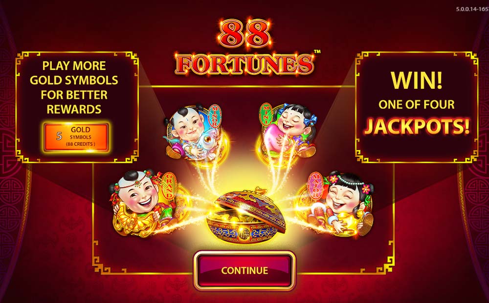 88 fortunes slot intro screen 88 fortunes slot intro screen