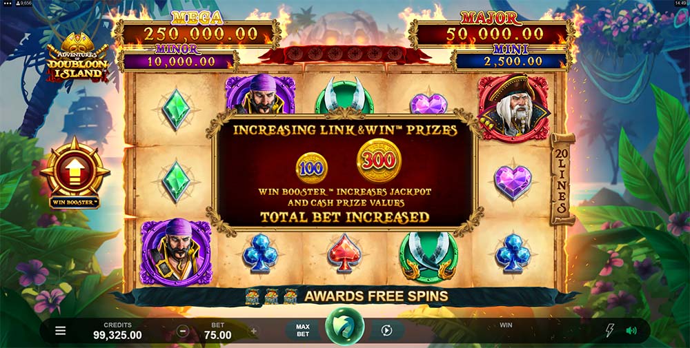 Adventures of Doubloon Island win booster Adventures of Doubloon Island win booster